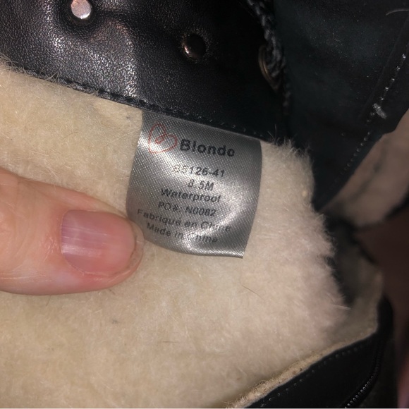 Blondo ladies winter snow boots size 8.5 - Picture 8 of 8